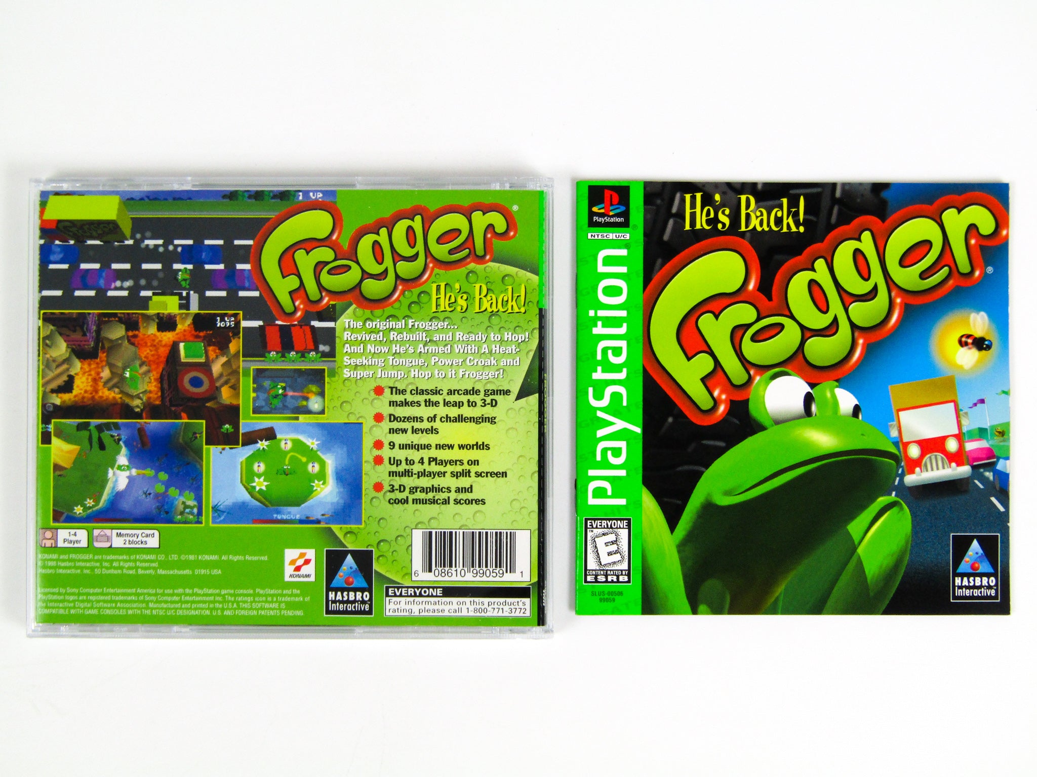 Jeu PS1 (Playstation 1) US - Frogger - Jeux vidéo Jeu PS1 (Playstation 1) US - Frogger - Jeux vidéo