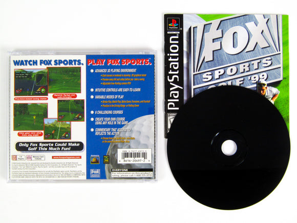 Fox Sports Golf 99 (Playstation / PS1)