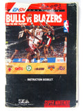 Bulls Vs Blazers And The NBA Playoffs (Super Nintendo / SNES)