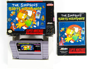 The Simpsons Bart's Nightmare (Super Nintendo / SNES)