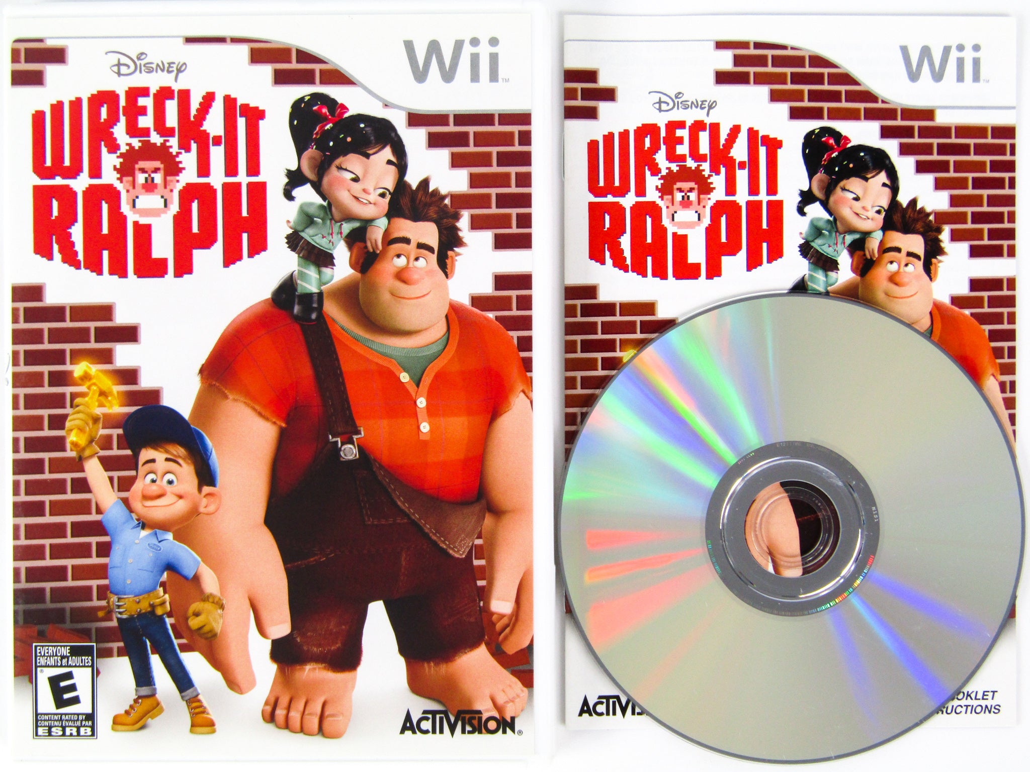Rocket Ralph Games Wreck It Ralph Game Wii