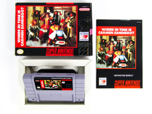 Where In Time Is Carmen Sandiego (Super Nintendo / SNES)