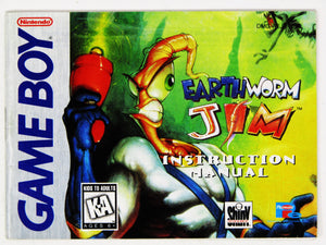 Earthworm Jim [Manual] (Game Boy)