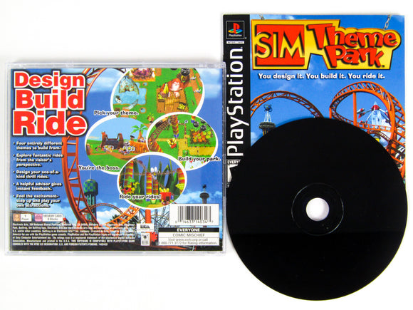 Sim Theme Park (Playstation / PS1)
