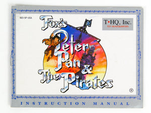 Peter Pan And The Pirates [Manual] (Nintendo / NES)