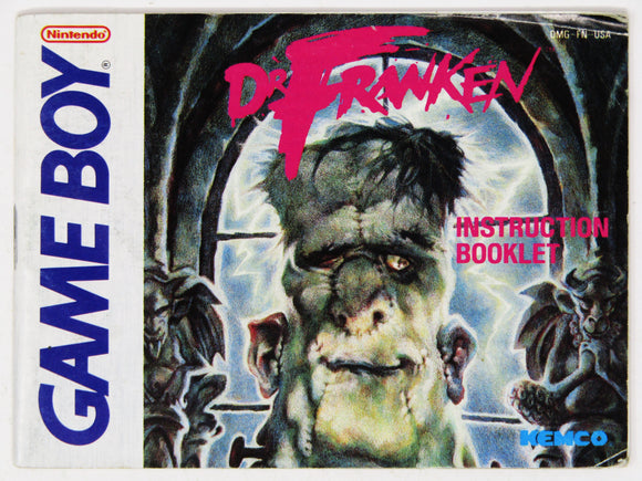 Dr. Franken [Manual] (Game Boy)