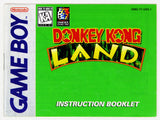 Donkey Kong Land [Manual] (Game Boy)