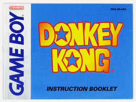 Donkey Kong [Manual] (Nintendo Game Boy)