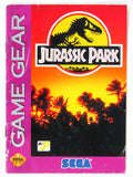 Jurassic Park [Manual] (Sega Game Gear)