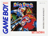 Dig Dug [Manual] (Game Boy)
