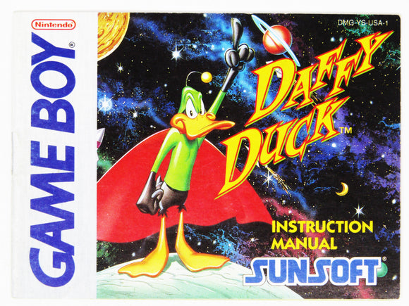 Daffy Duck [Manual] (Game Boy)