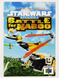 Star Wars Battle For Naboo [Manual] (Nintendo 64 / N64)