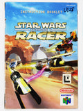 Star Wars Episode I Racer [Manual] (Nintendo 64 / N64)