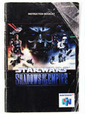 Star Wars Shadows Of The Empire [Manual] (Nintendo 64 / N64)