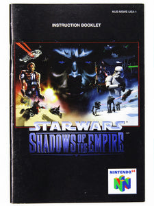 Star Wars Shadows Of The Empire [Manual] (Nintendo 64 / N64)