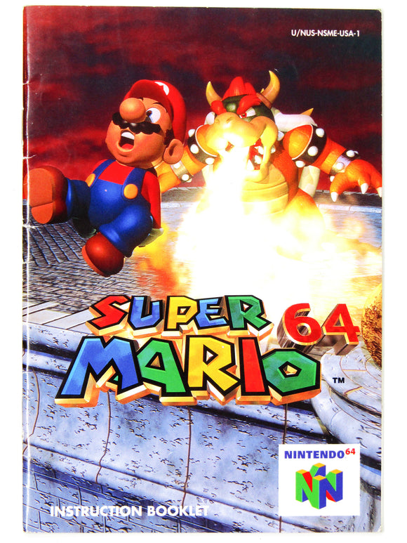 Super Mario 64 [Manual] (Nintendo 64 / N64)