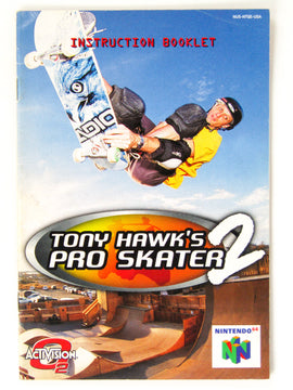 Tony Hawk 2 [Manual] (Nintendo 64 / N64)