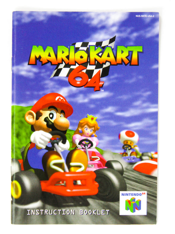 Mario Kart 64 [Manual] (Nintendo 64 / N64)