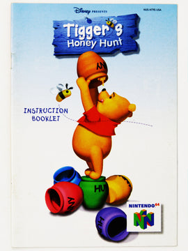 Tigger's Honey Hunt [Manual] (Nintendo 64 / N64)