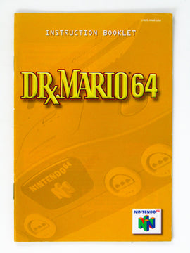 Dr. Mario 64 [Manual] (Nintendo 64 / N64)
