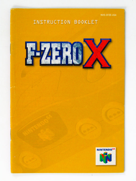 F-Zero X (Nintendo 64 / N64)