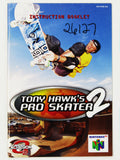 Tony Hawk 2 [Manual] (Nintendo 64 / N64)