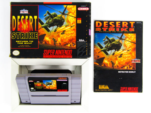 Desert Strike Return To The Gulf (Super Nintendo / SNES)