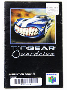 Top Gear Overdrive (Nintendo 64 / N64)