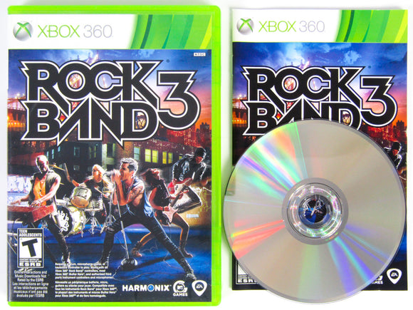 Rock Band 3 [Game Only] (Xbox 360)