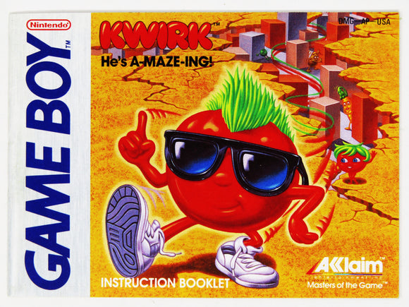 Kwirk [Manual] (Game Boy)