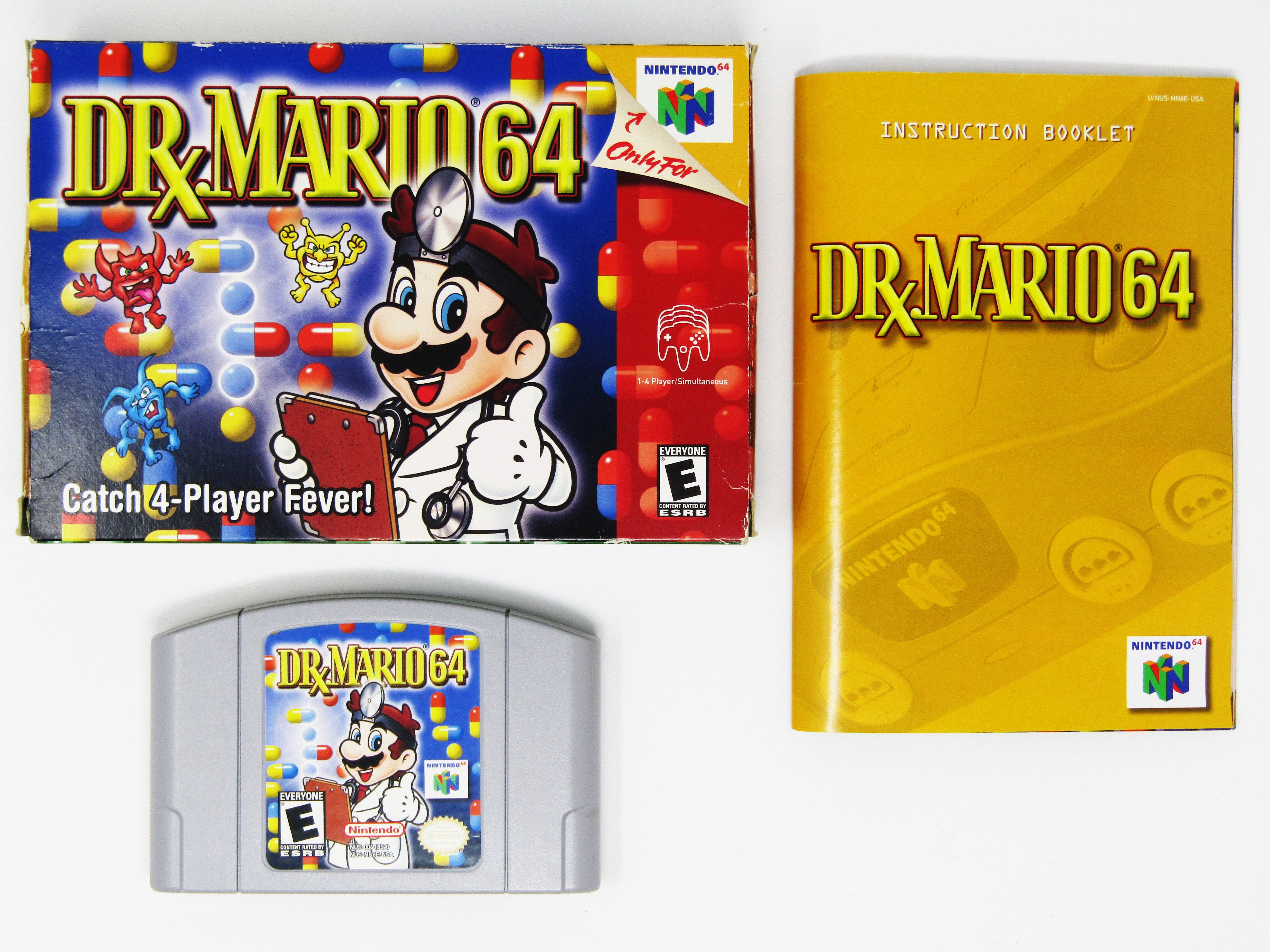 Dr. Mario 64 (Nintendo 64 / N64) – Retro MTL