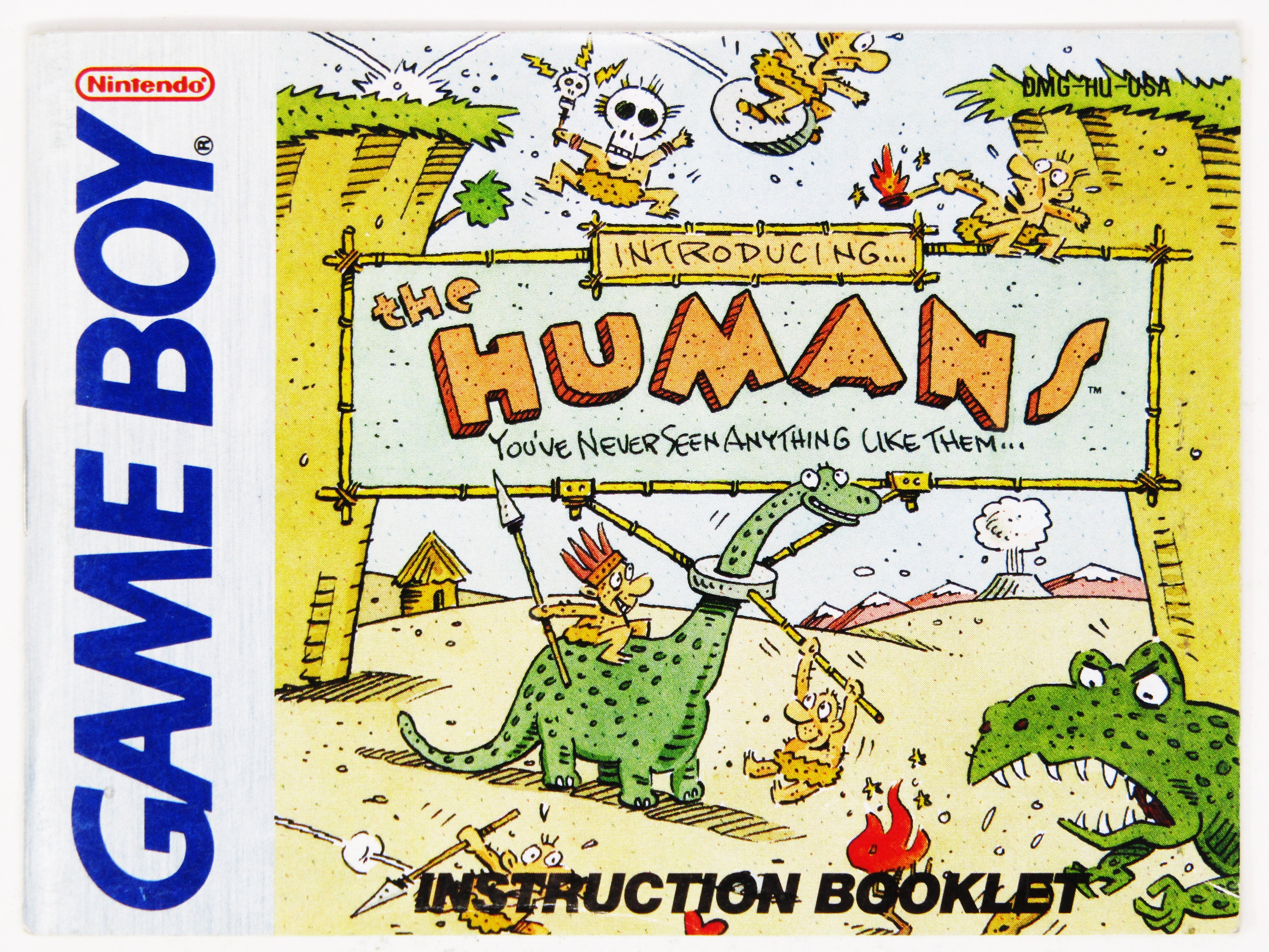The Humans Manual Nintendo Game Boy Retro MTL the-humans-manual-nintendo-game-boy-retro-mtl