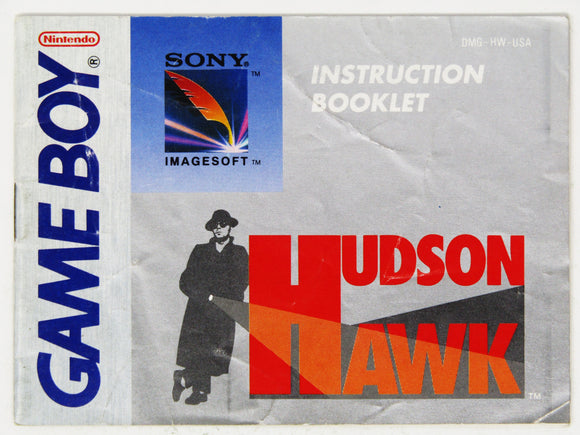Hudson Hawk [Manual] (Game Boy)