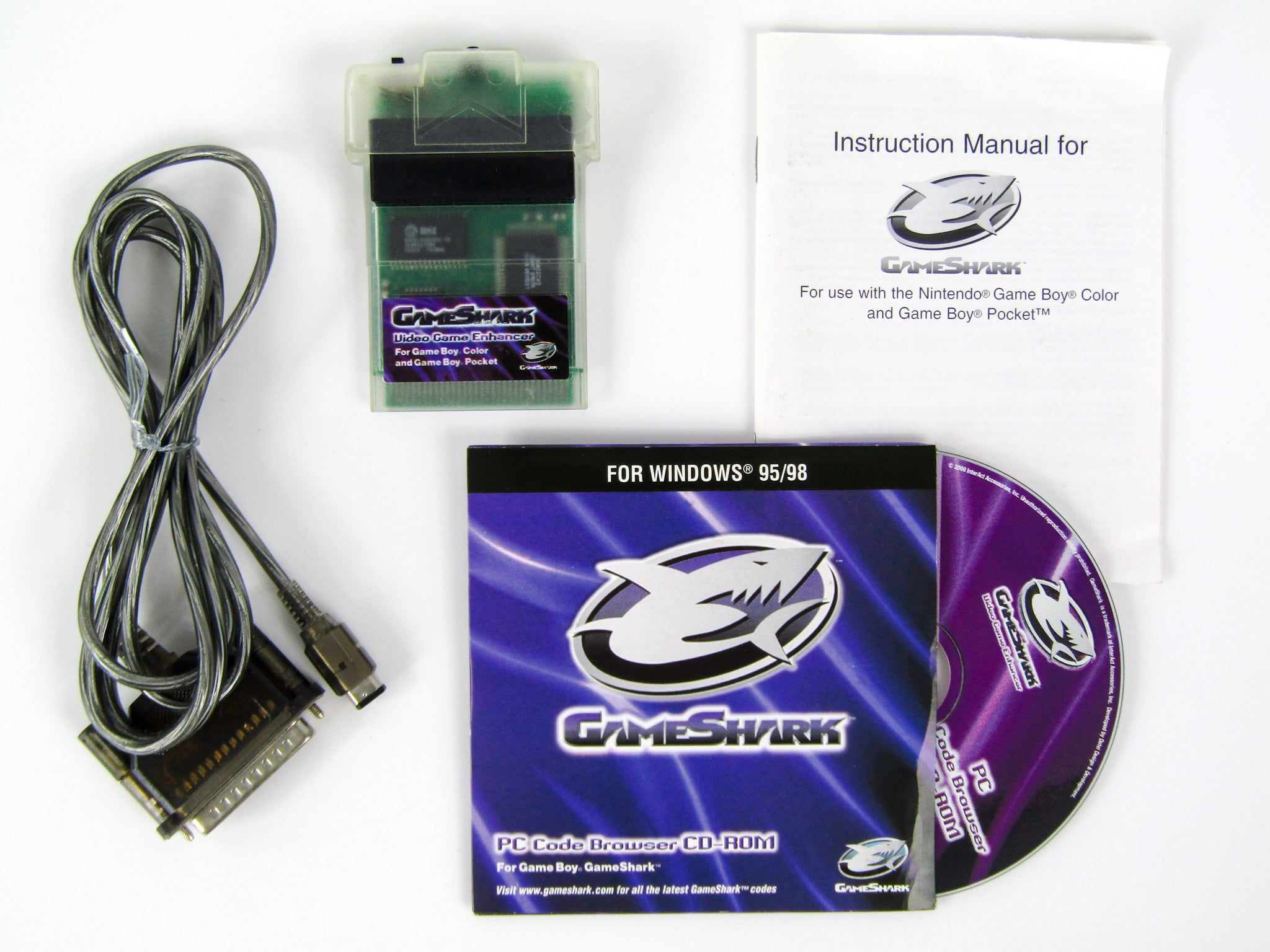 Game Shark Video Game Enhancer - Gameboy Color & Pocket ⭐ Gameboy Color 