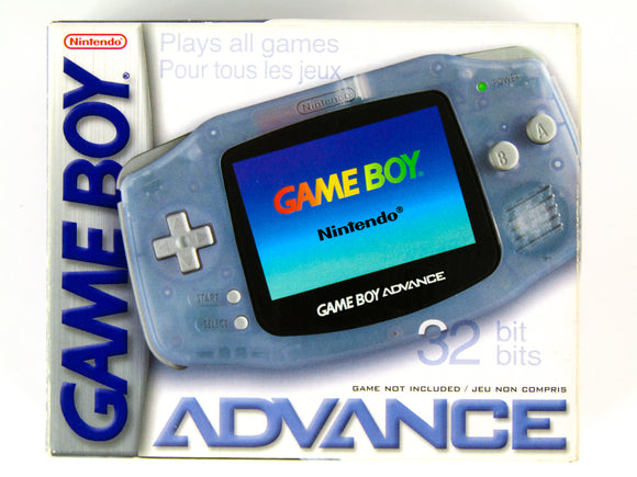 Nintendo Game Boy Advance System Glacier (GBA)