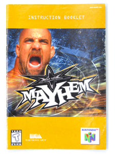 WCW Mayhem [Manual] (Nintendo 64 / N64)