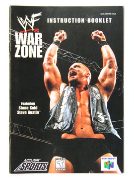 WWF Warzone [Manual] (Nintendo 64 / N64)