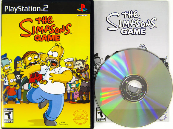 The Simpsons Game (Playstation 2 / PS2) – RetroMTL