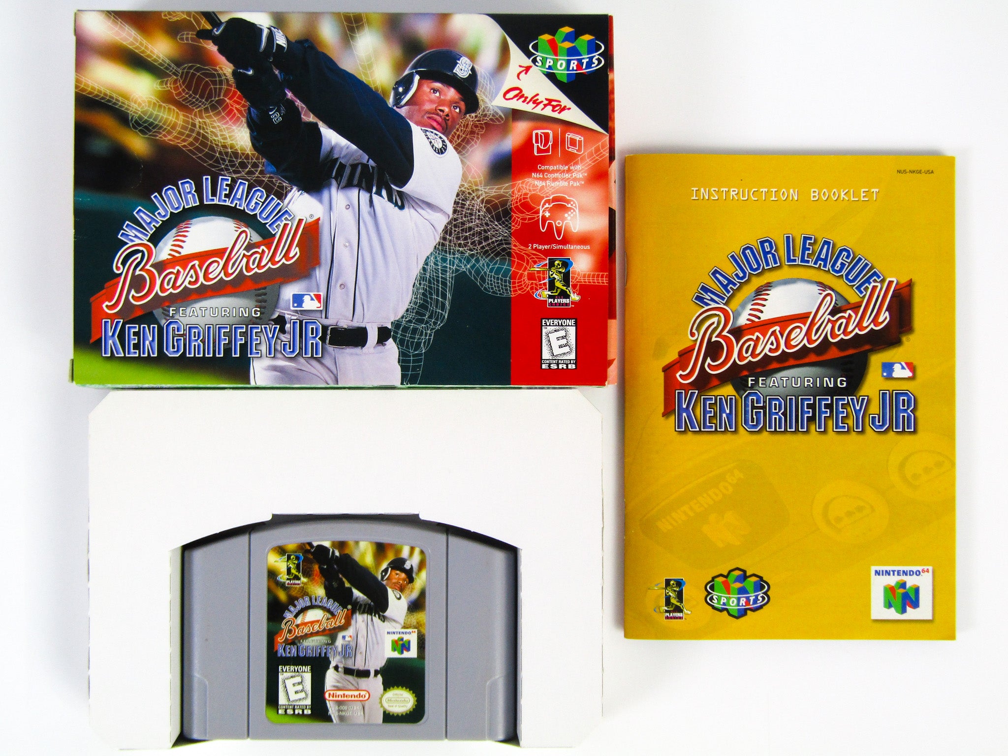 Major League Baseball Featuring Ken Griffey Jr. Nintendo 64 Games for sale