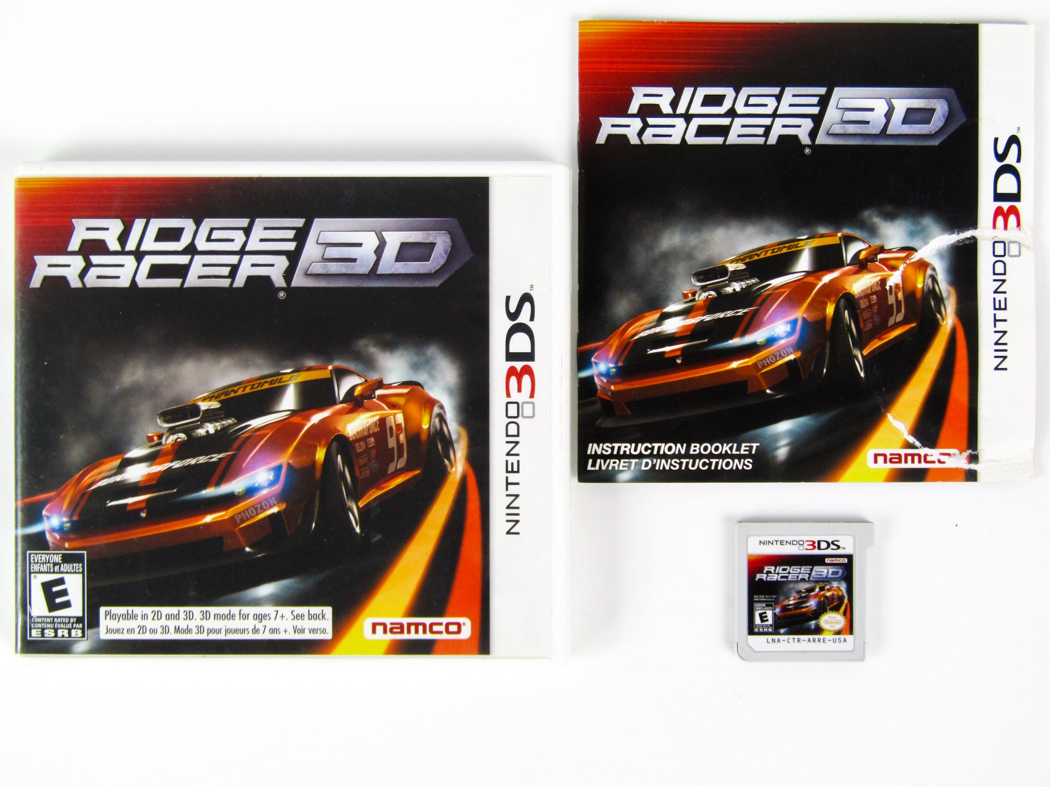 Ridge Racer 3D (Nintendo 3DS) – RetroMTL