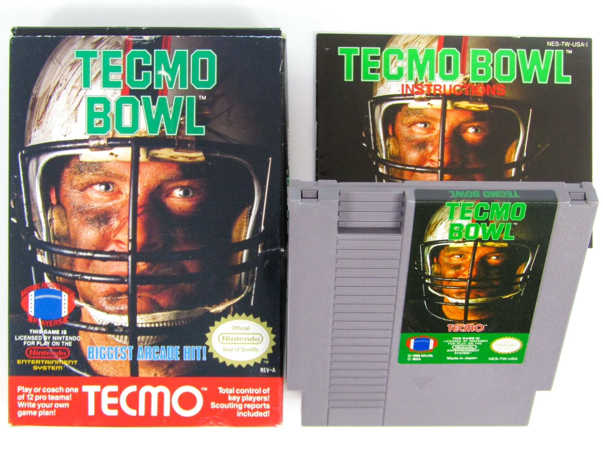 Tecmo bowl controls nintendo hot sale switch