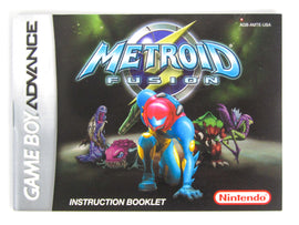 Metroid Fusion [Manual] (Nintendo Game Boy Advance / GBA)
