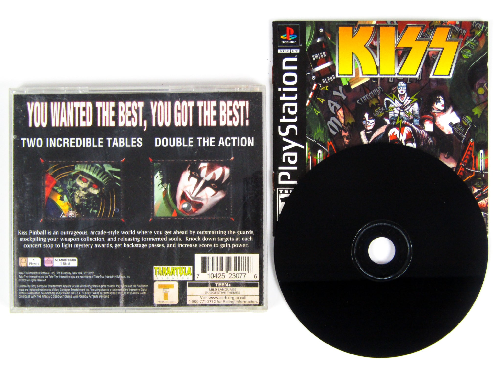 Kiss pinball sale ps1