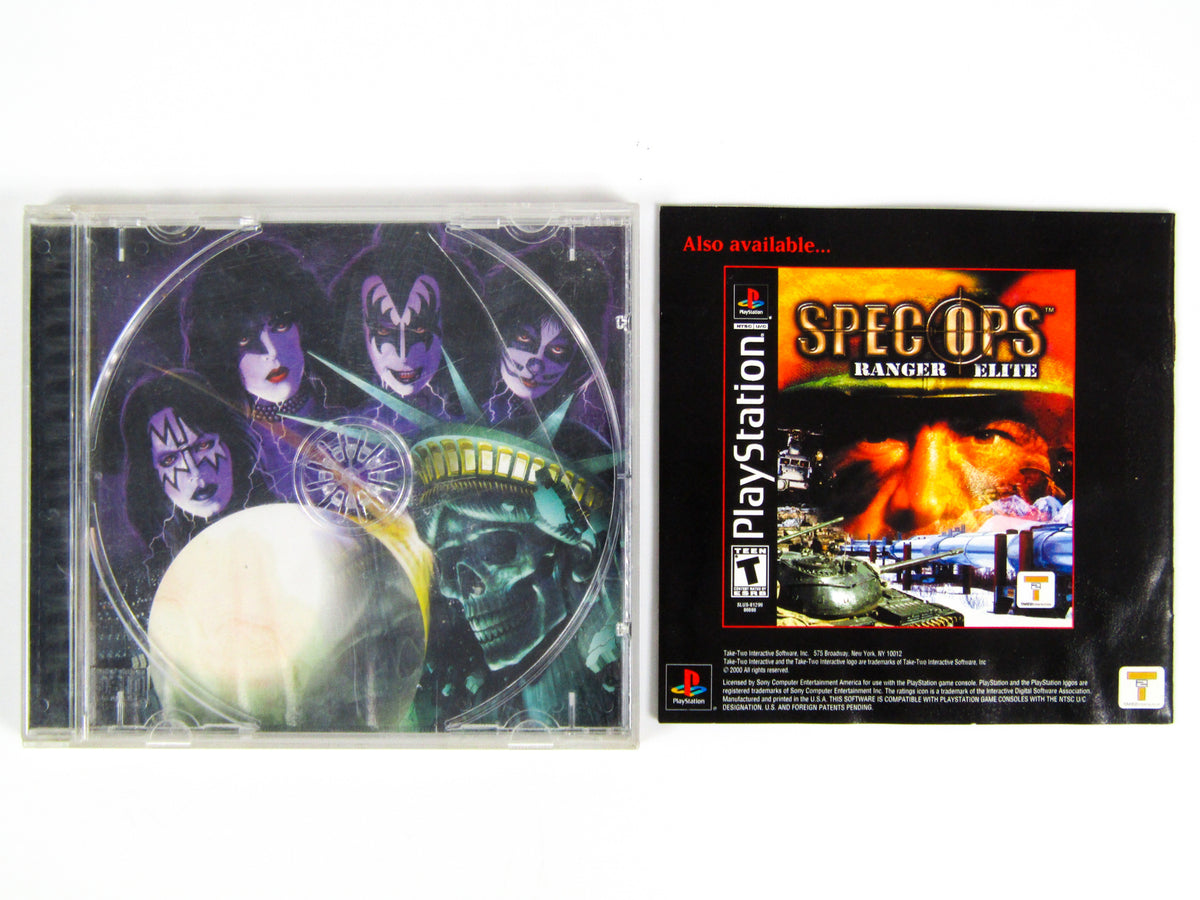 KISS PINBALL – Sony PlayStation 1 – PAL – Jeu Complet état Correct