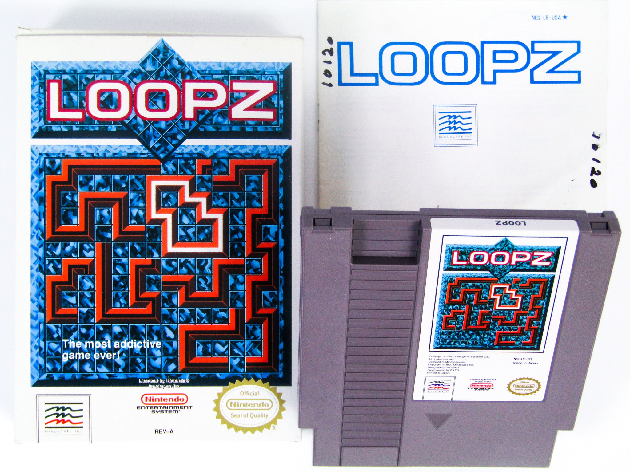 Loopz (Nintendo / NES) – RetroMTL