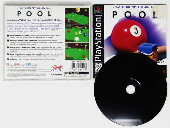 Virtual Pool (Playstation / PS1)
