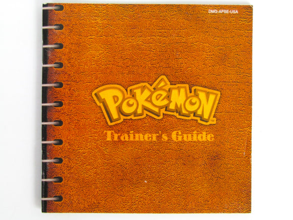 Pokemon Yellow [Manual] (Game Boy)