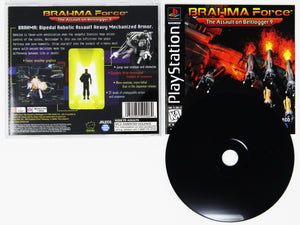 BRAHMA Force the Assault on Beltlogger 9 (Playstation / PS1)