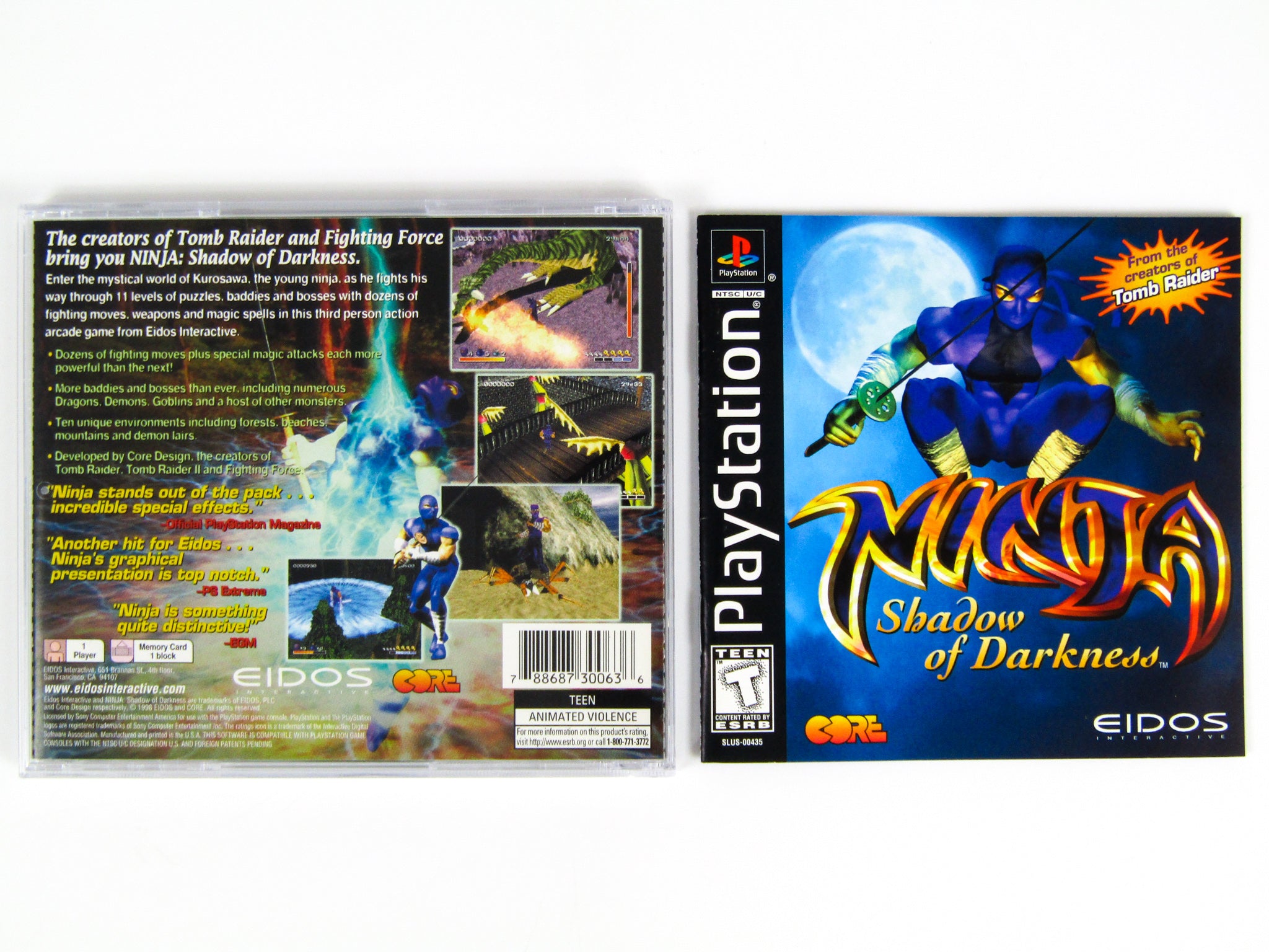 Ninja Shadow of Darkness (PlayStation / PS1) – Retro MTL