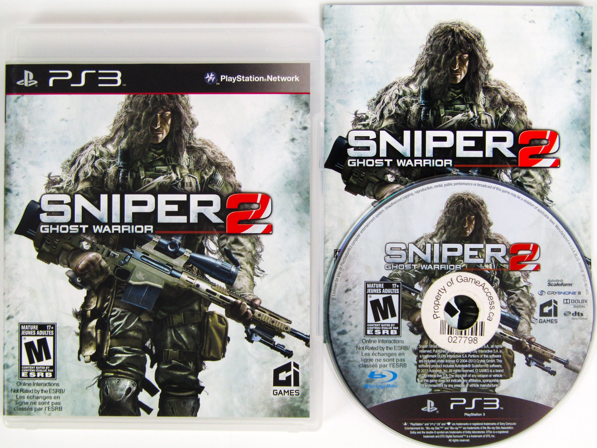 Usado: Jogo Sniper 2 Ghost Warrior - PS3 em Promoção na Americanas